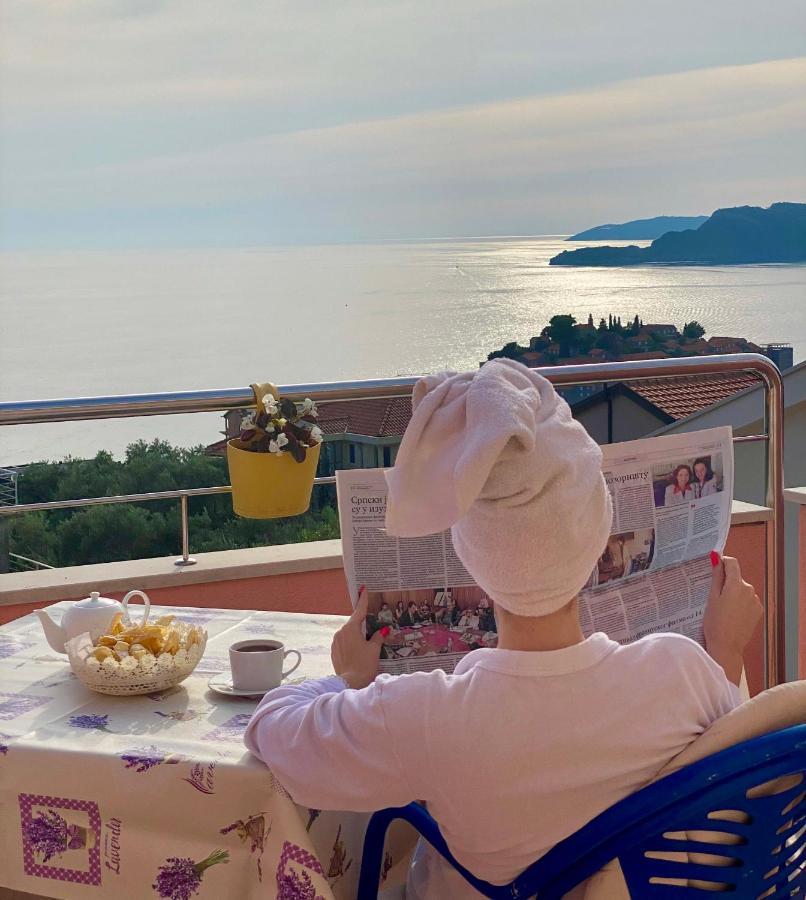 Apartmani Nica Sveti Stefan Buitenkant foto