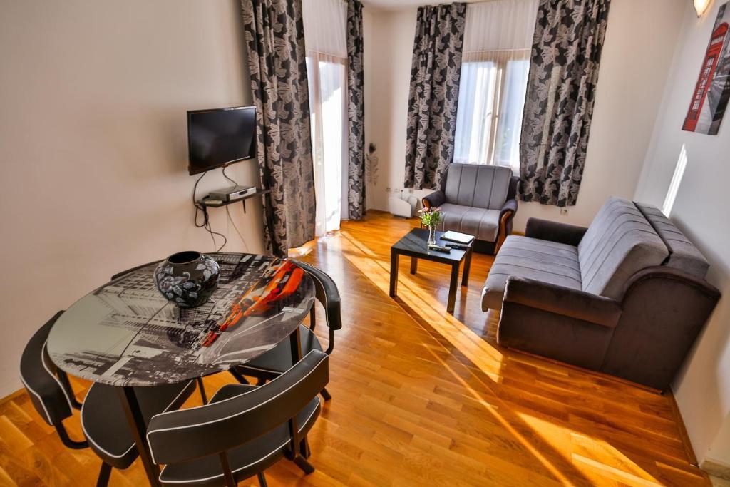 Apartmani Nica Sveti Stefan Buitenkant foto